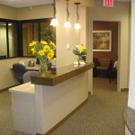 Doctor Nasser's front desk