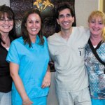 Doctor Nasser and staff