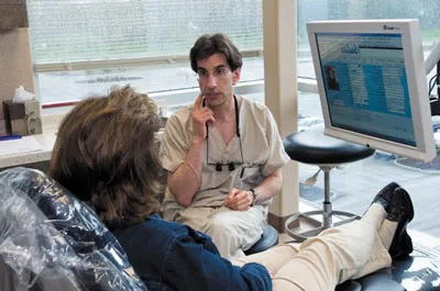 Doctor explaining to patient