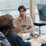 Doctor explaining to patient
